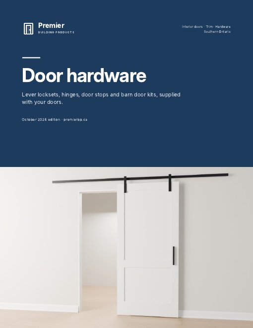 Cover of the Hardware catalogue