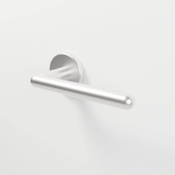 Round Bar Lever, Satin Nickel, model A8809-1