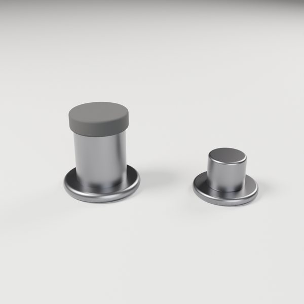 Magnetic Door Stop, Gunmetal, model DS-MAG1